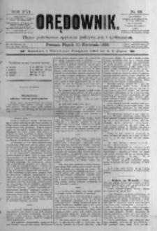 Orędownik: pismo poświęcone sprawom politycznym i spółecznym. 1886.04.30 R.16 nr98