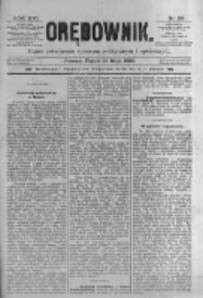 Orędownik: pismo poświęcone sprawom politycznym i spółecznym. 1886.05.21 R.16 nr115