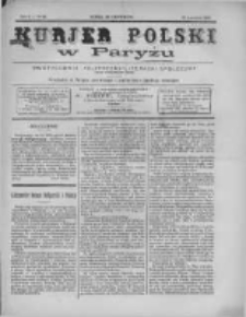 Kurjer Polski w Paryżu: dwutygodnik polityczny-literacki-społeczny: organ patrjotyczny polski. 1886.09.15 R.6 nr66
