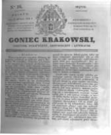 Goniec Krakowski: dziennik polityczny, historyczny i literacki. 1831.01.21 nr16