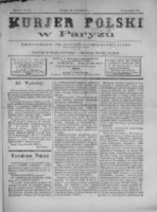 Kurjer Polski w Paryżu: dwutygodnik polityczny-literacki-społeczny: organ patrjotyczny polski. 1886.11.15 R.6 nr70