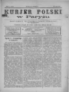Kurjer Polski w Paryżu: dwutygodnik polityczny-literacki-społeczny: organ patrjotyczny polski. 1887.05.01 R.7 nr81
