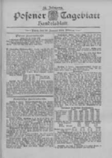 Posener Tageblatt. Handelsblatt 1895.01.26 Jg.34