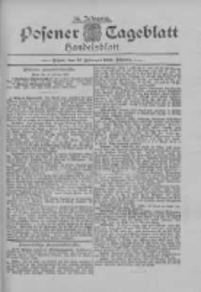 Posener Tageblatt. Handelsblatt 1895.02.12 Jg.34
