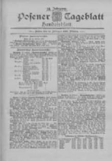 Posener Tageblatt. Handelsblatt 1895.02.14 Jg.34