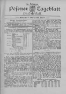 Posener Tageblatt. Handelsblatt 1895.02.21 Jg.34