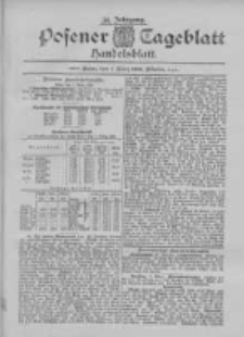 Posener Tageblatt. Handelsblatt 1895.03.01 Jg.34