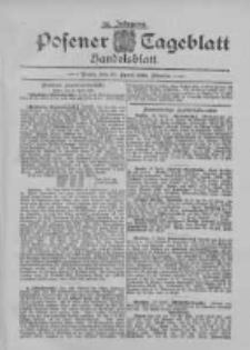 Posener Tageblatt. Handelsblatt 1895.04.20 Jg.34