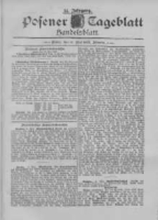 Posener Tageblatt. Handelsblatt 1895.05.11 Jg.34