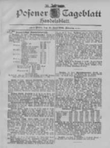 Posener Tageblatt. Handelsblatt 1895.06.13 Jg.34