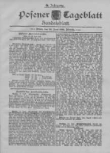 Posener Tageblatt. Handelsblatt 1895.06.22 Jg.34
