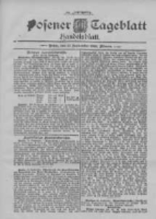 Posener Tageblatt. Handelsblatt 1895.09.21 Jg.34
