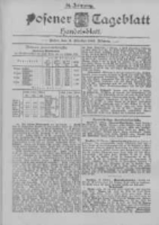 Posener Tageblatt. Handelsblatt 1895.10.11 Jg.34