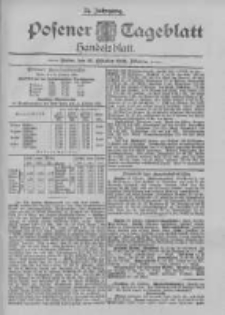 Posener Tageblatt. Handelsblatt 1895.10.21 Jg.34