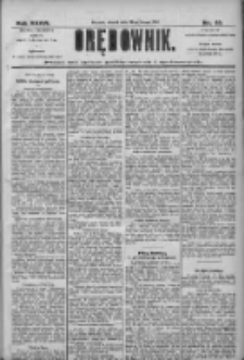 Orędownik: pismo dla spraw politycznych i społecznych 1906.02.20 R.36 Nr40