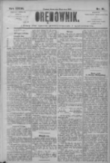 Orędownik: pismo dla spraw politycznych i społecznych 1906.05.16 R.36 Nr111