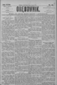 Orędownik: pismo dla spraw politycznych i społecznych 1906.06.10 R.36 Nr131