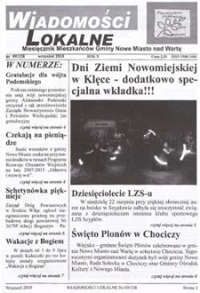 Wiadomości Lokalne 2010 R.10 Nr9(138)