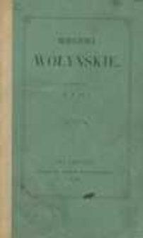 Wieczory wołyńskie