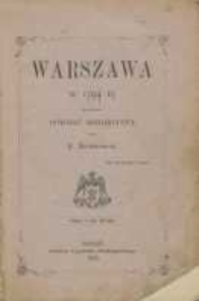 Warszawa w 1794 r.: powieść historyczna