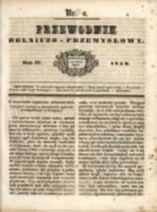 Przewodnik Rolniczo-Przemysłowy. 1840-1841 R.4 Nr6