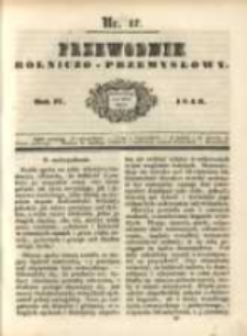Przewodnik Rolniczo-Przemysłowy. 1840-1841 R.4 Nr17