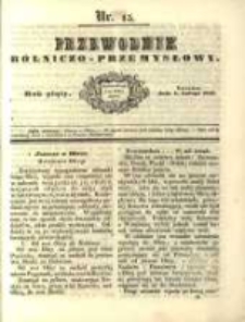 Przewodnik Rolniczo-Przemysłowy. 1841-1842. R.5 Nr15