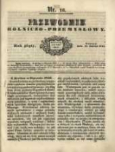 Przewodnik Rolniczo-Przemysłowy. 1841-1842. R.5 Nr16