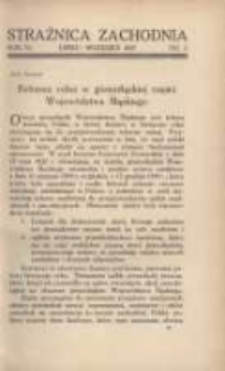 Strażnica Zachodnia: miesięcznik poświęcony sprawom kresów zachodnich 1927 lipiec/wrzesień R.6 T.10 Nr3