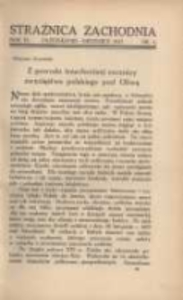 Strażnica Zachodnia: miesięcznik poświęcony sprawom kresów zachodnich 1927 październik/grudzień R.6 T.10 Nr4