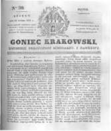 Goniec Krakowski: dziennik polityczny, liberalny i naukowy. 1831.02.18 nr39