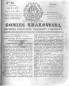 Goniec Krakowski: dziennik polityczny, liberalny i naukowy. 1831.03.11 nr57
