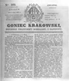 Goniec Krakowski: dziennik polityczny, liberalny i naukowy. 1831.05.05 nr102