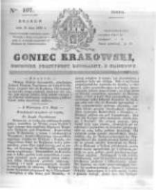 Goniec Krakowski: dziennik polityczny, liberalny i naukowy. 1831.05.11 nr107