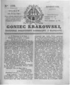 Goniec Krakowski: dziennik polityczny, liberalny i naukowy. 1831.05.16 nr110