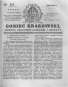 Goniec Krakowski: dziennik polityczny, liberalny i naukowy. 1831.05.29 nr121