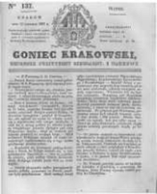 Goniec Krakowski: dziennik polityczny, liberalny i naukowy. 1831.06.17 nr137