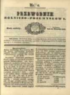 Przewodnik Rolniczo-Przemysłowy. 1842-1843 R.6 Nr6