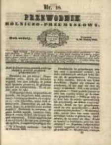 Przewodnik Rolniczo-Przemysłowy. 1842-1843 R.6 Nr18