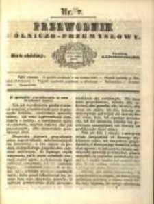Przewodnik Rolniczo-Przemysłowy. 1843-1844 R.7 Nr7