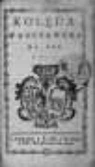 Kolęda Warszawska Na Rok 1779