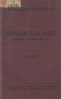 Sprawozdanie Oddziału Wielkopolskiego za rok 1932
