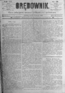 Orędownik: pismo poświęcone sprawom politycznym i spółecznym. 1889.02.15 R.19 nr38