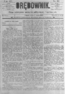 Orędownik: pismo poświęcone sprawom politycznym i spółecznym. 1889.03.02 R.19 nr51