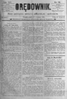 Orędownik: pismo poświęcone sprawom politycznym i spółecznym. 1889.04.19 R.19 nr91