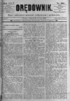 Orędownik: pismo poświęcone sprawom politycznym i spółecznym. 1889.08.25 R.19 nr194