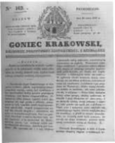 Goniec Krakowski: dziennik polityczny, historyczny i literacki. 1831.07.18 nr162