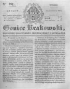 Goniec Krakowski: dziennik polityczny, historyczny i literacki. 1831.08.23 nr197