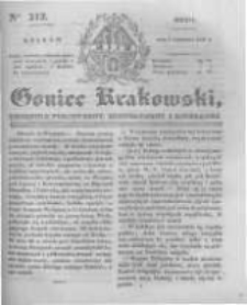 Goniec Krakowski: dziennik polityczny, historyczny i literacki. 1831.09.07 nr212