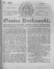 Goniec Krakowski: dziennik polityczny, historyczny i literacki. 1831.09.16 nr220